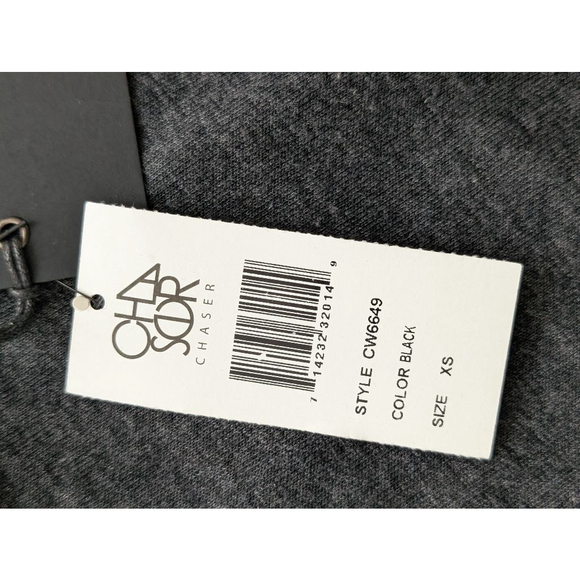 NWT Women's Chaser Long Sleeve Top XS Gray - Picture 7 of 10